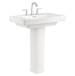American Standard Canada - 0328800.020 - Complete Pedestal Bathroom Sinks
