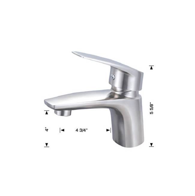 Bosco Single Hole Bathroom Sink Faucets item SKU 200A80