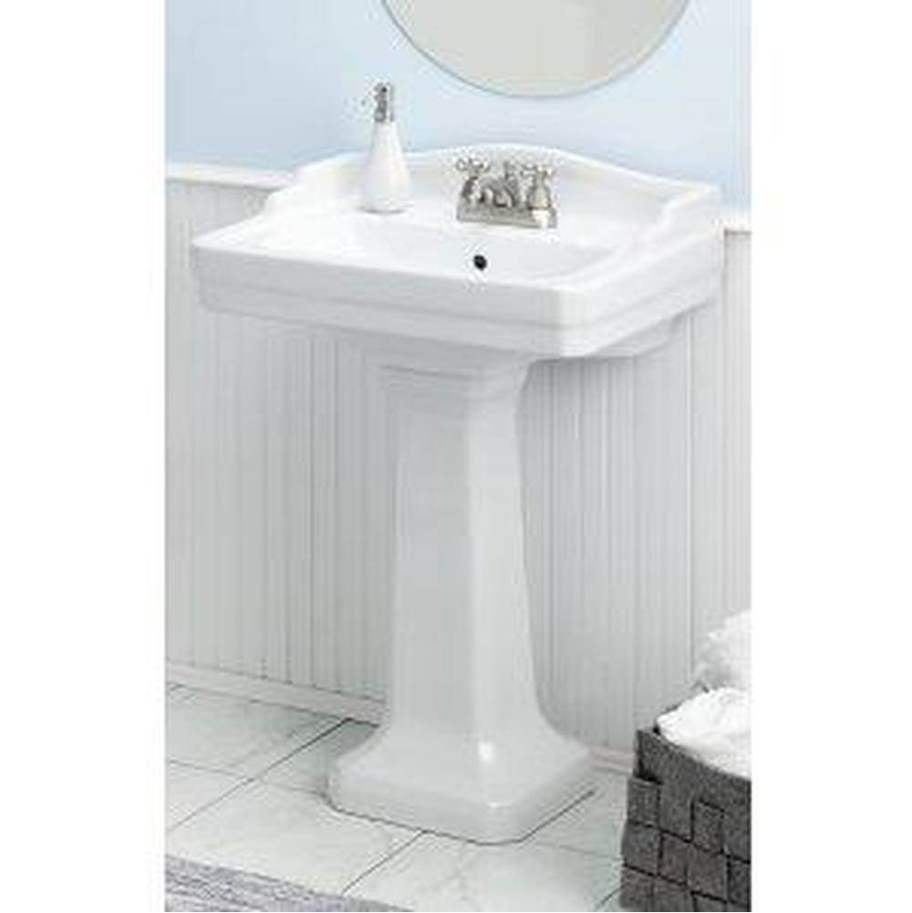 Cheviot Products Canada Complete Pedestal Bathroom Sinks item 553-WH-8