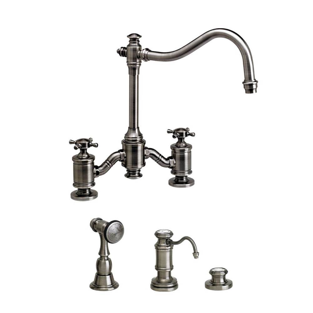 Waterstone Bridge Kitchen Faucets item 6250-3-MAC