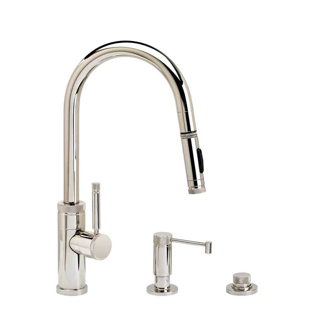 Waterstone Pull Down Bar Faucets Bar Sink Faucets item 9910-3-SB