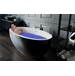 Aquatica - Sens-Mini-F-Black-Wht-Rlx - Free Standing Air Bathtubs