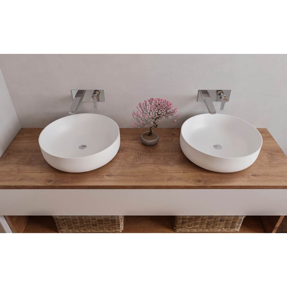Aquatica Vessel Bathroom Sinks item Aurora-Sink-R-Wht