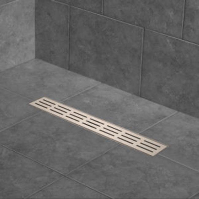 Acryline Linear Shower Drains item AD4804CLZ16