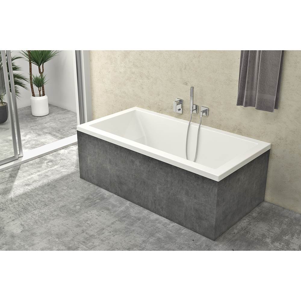 The Water ClosetAcrylineAcryzen podium bathtub 66'' x 36'' x 21 1/2'' no tiling flange