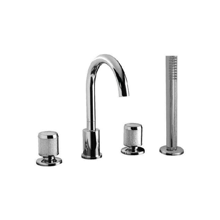 Maier Deck Mount Roman Tub Faucets With Hand Showers item 77714CH