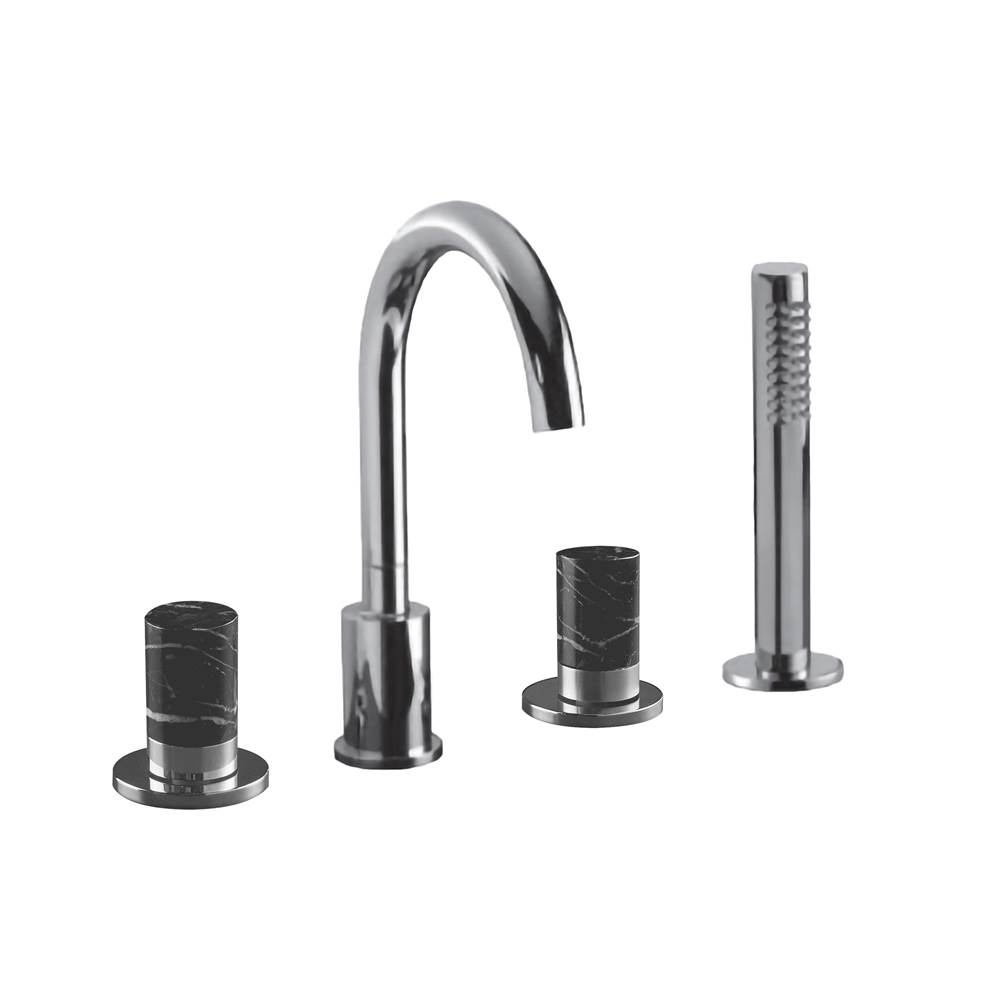 Maier Deck Mount Roman Tub Faucets With Hand Showers item 46714CHBL