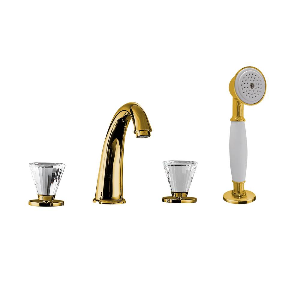 Maier Deck Mount Roman Tub Faucets With Hand Showers item 72714MGD