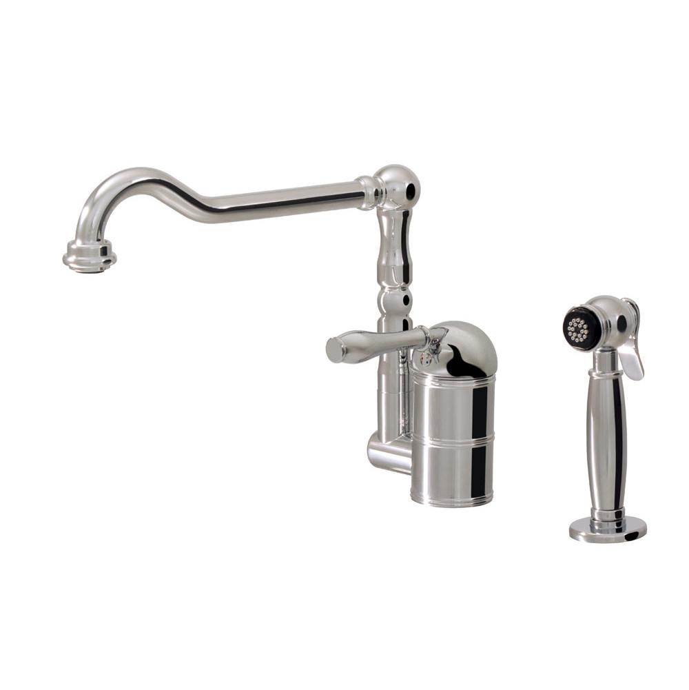 The Water ClosetAquabrass Canada4681S Downton Side Spray Kitchen Faucet
