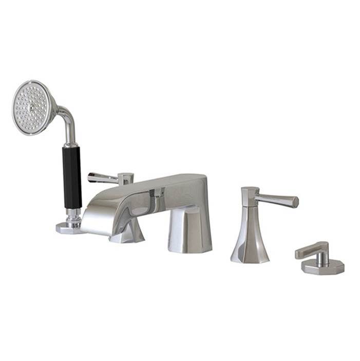 Aquabrass Canada Deck Mount Roman Tub Faucets With Hand Showers item ABFB53006535