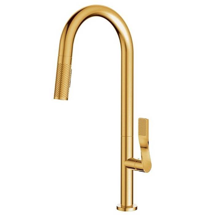 Aquabrass Canada Pull Down Faucet Kitchen Faucets item ABFK6745NBGD