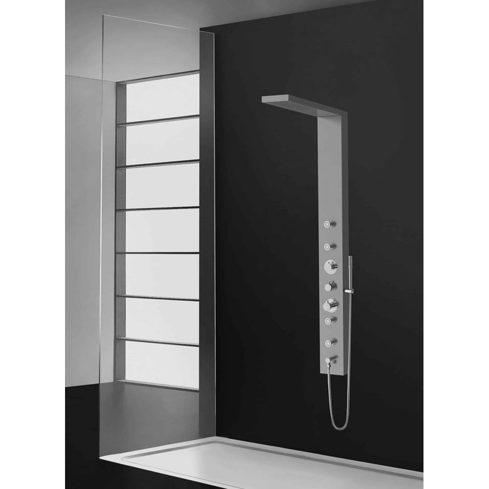 Aquamassage Canada Column Shower Systems item PD-879-S/SS