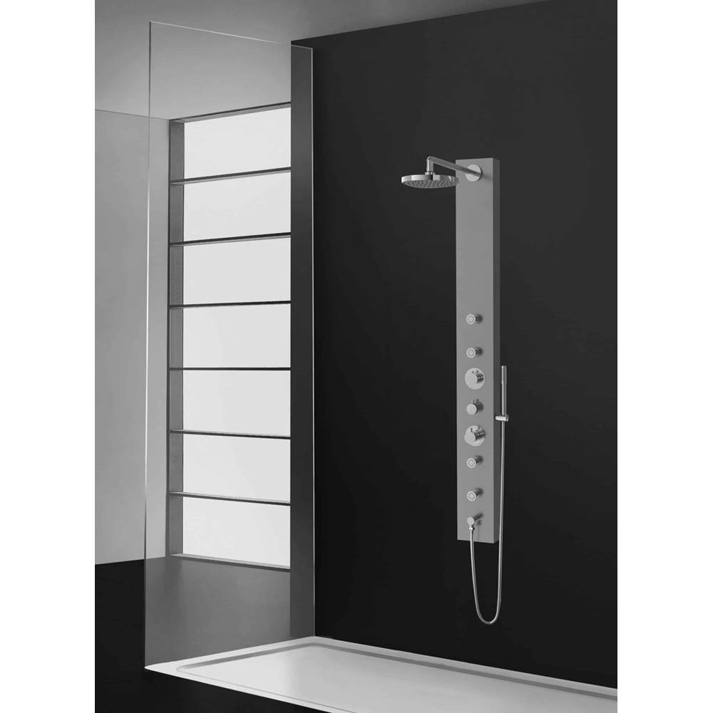Aquamassage Canada Column Shower Systems item PD-881-S/SS
