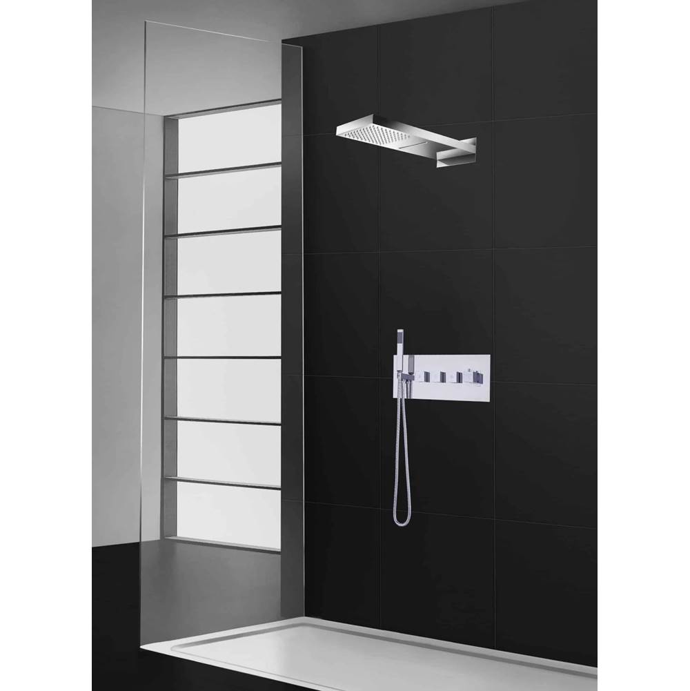 Aquamassage Canada Column Shower Systems item PD-830-SQ-S/PSS