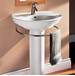 American Standard Canada - 0268400.020 - Complete Pedestal Bathroom Sinks