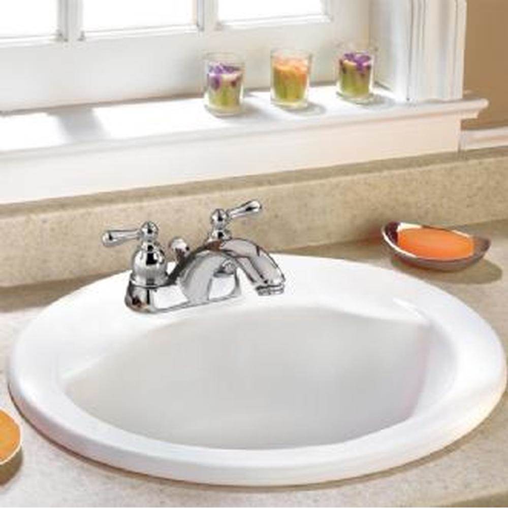 The Water ClosetAmerican Standard CanadaCadet Oval Countertop Sink Center Hole Only with EverClean