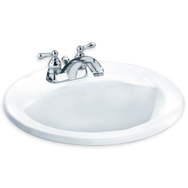 The Water ClosetAmerican Standard CanadaCadet Oval Countertop Sink 4-in. Centers with EverClean