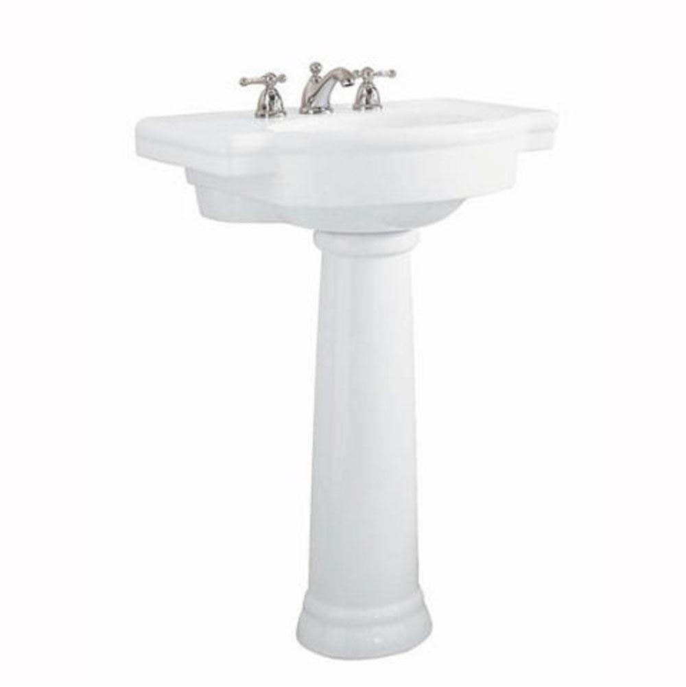 The Water ClosetAmerican Standard CanadaRetrospect® 8-Inch Widespread Pedestal Sink Top and Leg Combination