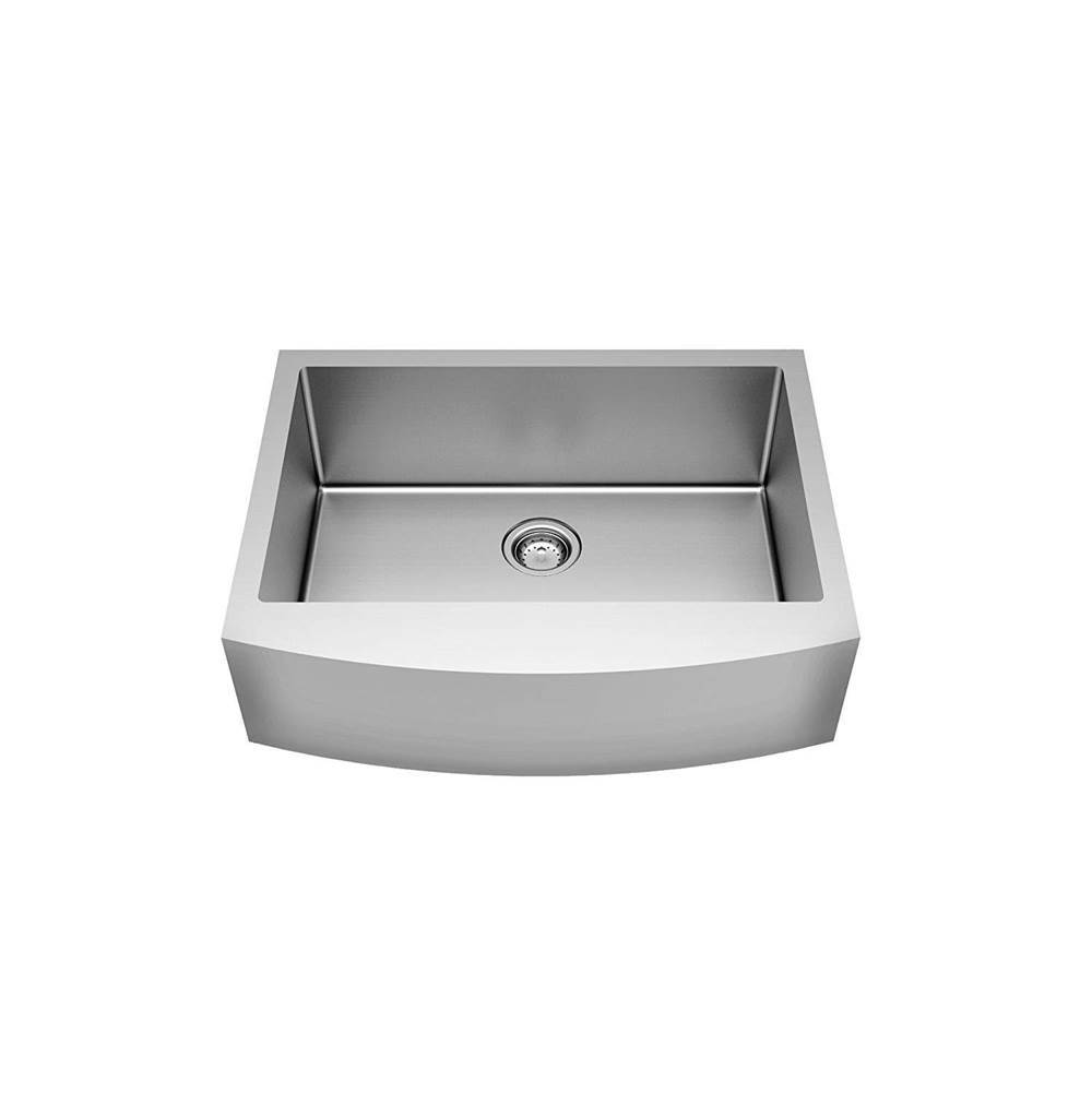 The Water ClosetAmerican Standard CanadaPekoe® 33 x 22-Inch Stainless Steel Single Bowl Farmhouse Apron Front Kitchen Sink
