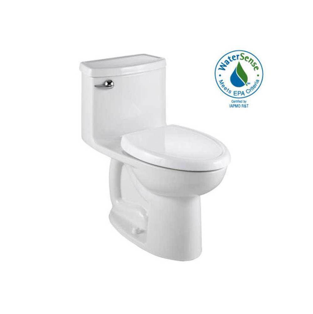 The Water ClosetAmerican Standard CanadaCompact Cadet® 3 One-Piece 1.28 gpf/4.8 Lpf Chair Height Elongated Toilet With Seat