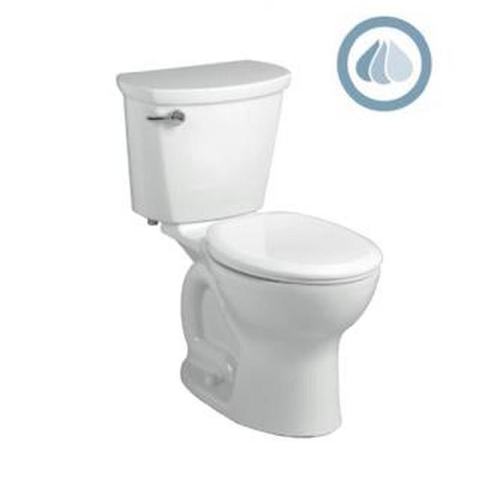 The Water ClosetAmerican Standard CanadaCadet® PRO Two-Piece 1.28 gpf/4.8 Lpf Chair Height Round Front 10-Inch Rough Toilet Less Seat