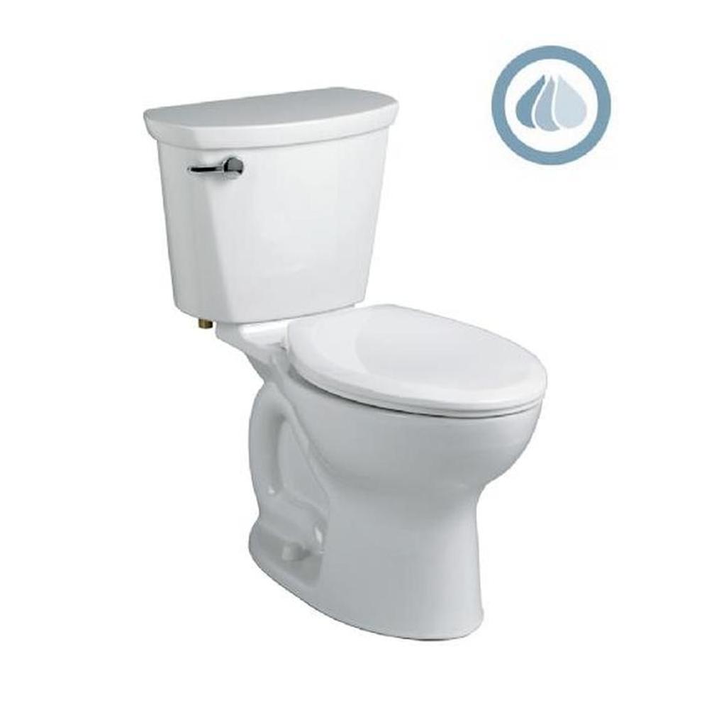 The Water ClosetAmerican Standard CanadaCadet® PRO Two-Piece 1.28 gpf/4.8 Lpf Standard Height Elongated Toilet Less Seat