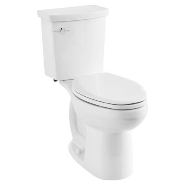 The Water ClosetAmerican Standard CanadaH2Option® ADA Two-Piece Dual Flush 1.28 gpf/4.8 Lpf and 0.92 gpf/3.5 Lpf Chair Height Elongated Toilet Less Seat