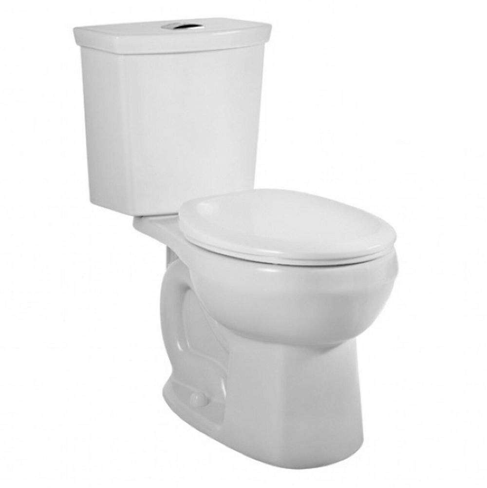 The Water ClosetAmerican Standard CanadaH2Option® Two-Piece Dual Flush 1.28 gpf/4.8 Lpf and 0.92 gpf/3.5 Lpf Standard Height Round Front Toilet With Liner Less Seat
