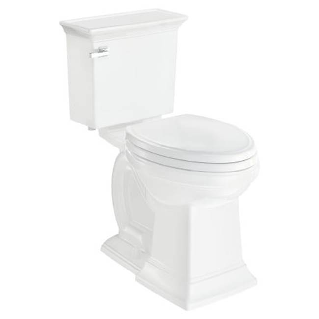 The Water ClosetAmerican Standard CanadaTown Square® S Two-Piece 1.28 gpf/4.8 Lpf Chair Height Elongated Toilet Less Seat