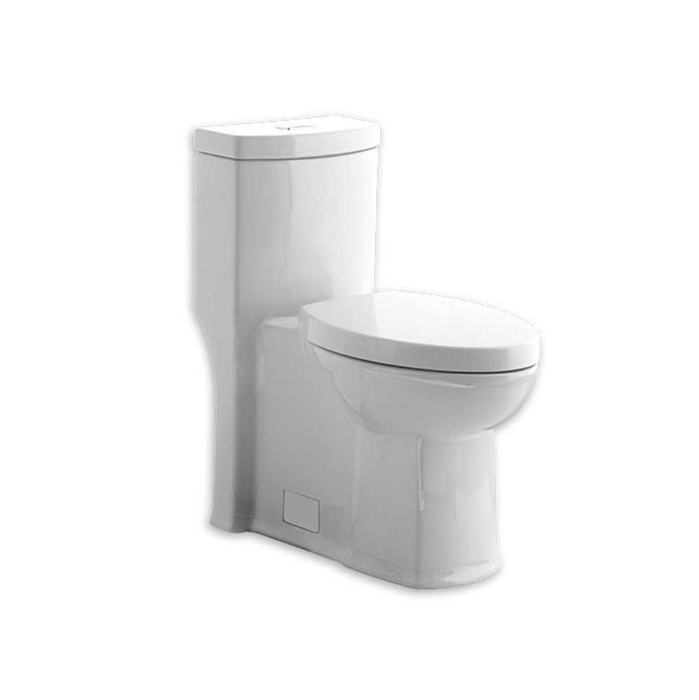 The Water ClosetAmerican Standard CanadaBoulevard® One-Piece Dual Flush 1.6 gpf/6.0 Lpf and 1.1 gpf/4.2 Lpf Chair Height Elongated Toilet With Seat