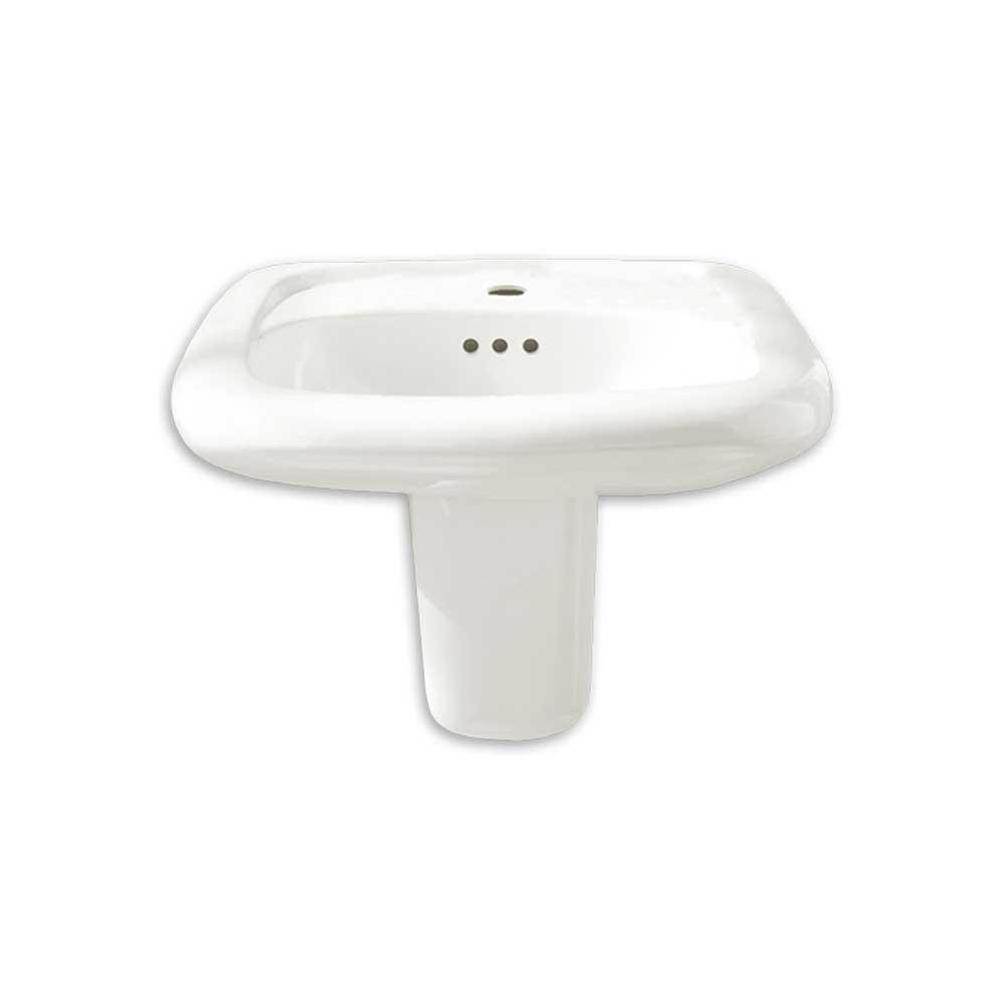 The Water ClosetAmerican Standard CanadaMurro™ Wall-Hung EverClean® Sink With 4-Inch Centerset and Extra Left-Hand Hole