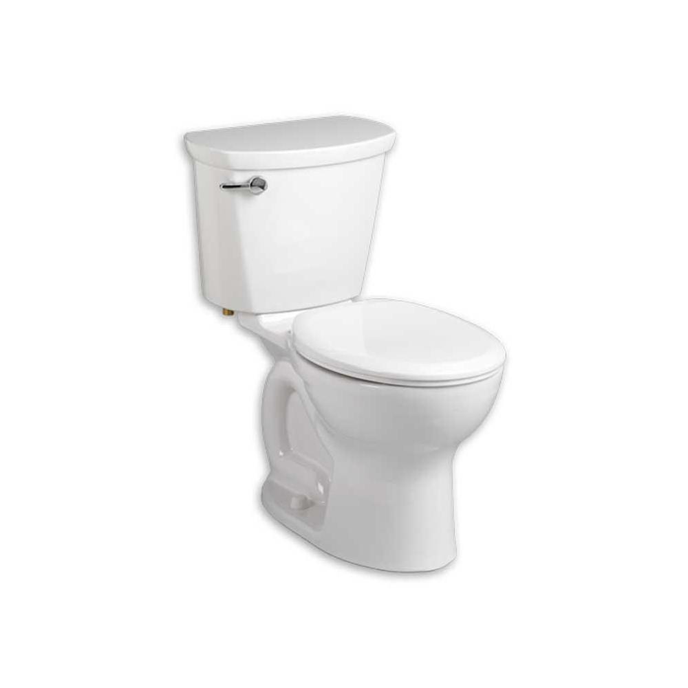 The Water ClosetAmerican Standard CanadaCadet® PRO Two-Piece 1.6 gpf/6.0 Lpf Chair Height Round Front Toilet Less Seat