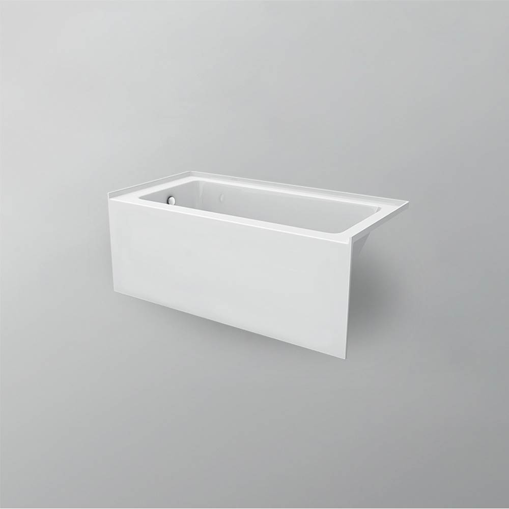 The Water ClosetAcritecAlcove - Simplicity Pure 60x32 LH Dr - ST Flange - Wht
