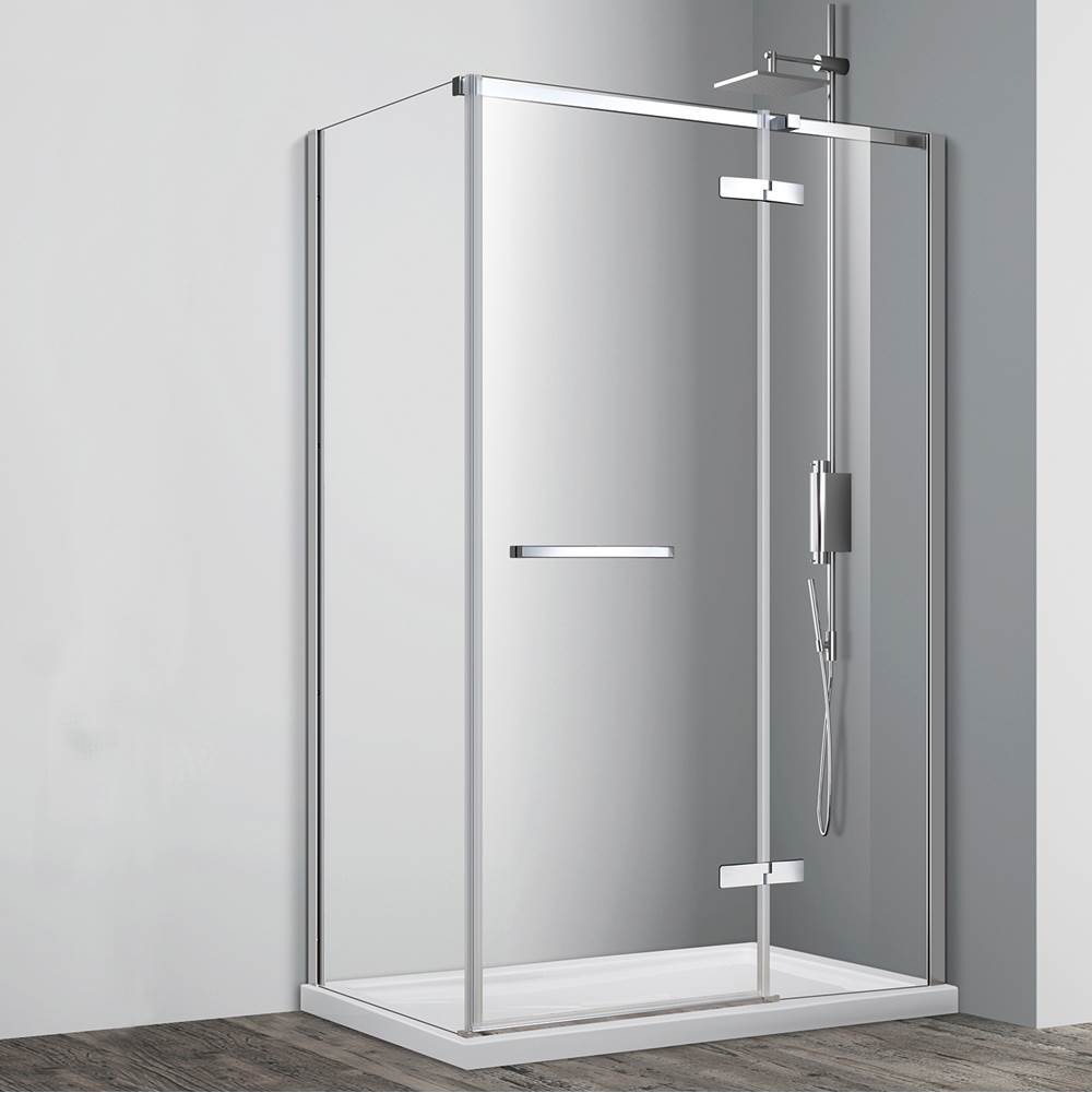 The Water ClosetAcritecShDoor - DT (Pivot) - 60'' RH Door x 36'' - Cortez Series - 8mm/Chr