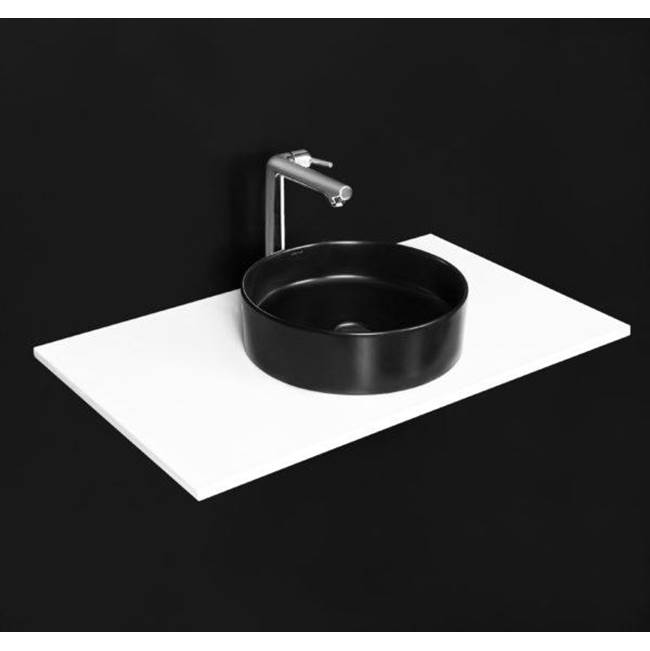 The Water ClosetAvenueRound Vessel Sink 15-3/4'' Dia ( 400 mm) - Matte Black