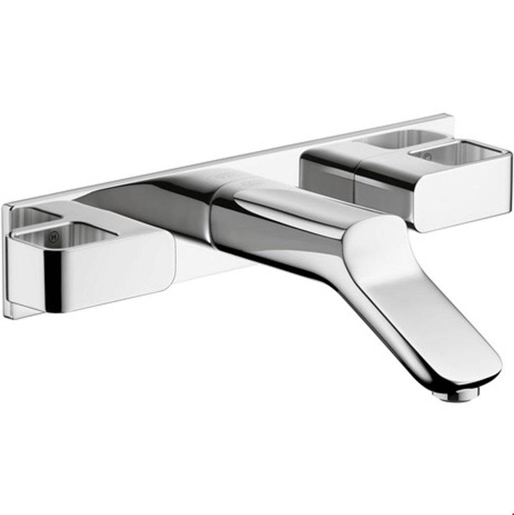 The Water ClosetAxorUrquiola Wall-Mounted Widespread Faucet W/Baseplate