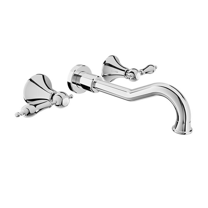 BARiL Wall Mounted Bathroom Sink Faucets item B18-8041-00L-NB-050