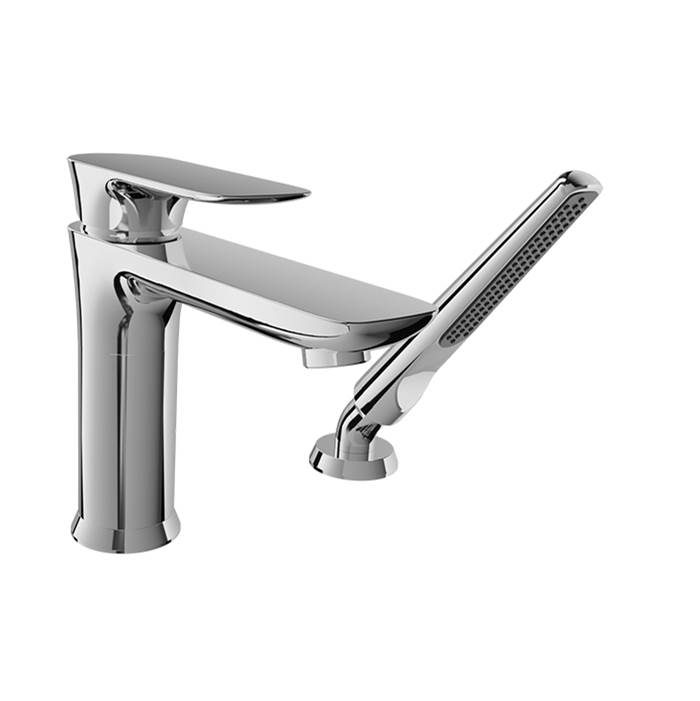 The Water ClosetBARiL2-Piece Deck Mount Tub Filler With Hand Shower