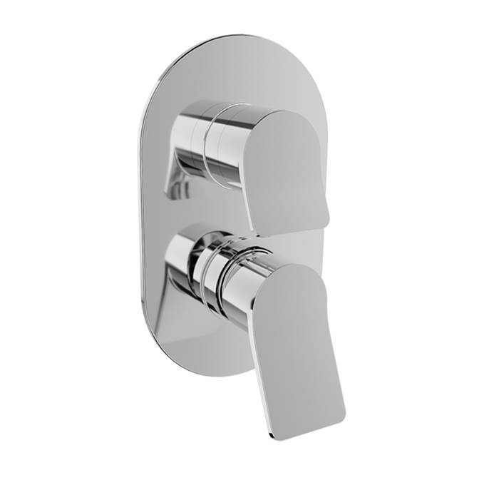 BARiL Pressure Balance Trims With Integrated Diverter Shower Faucet Trims item B46-9180-00-CC-NS