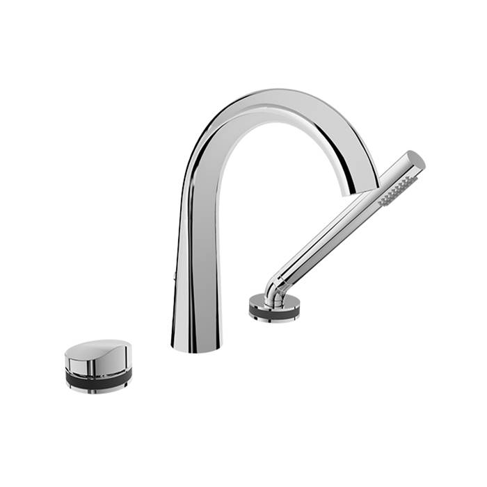 BARiL Deck Mount Roman Tub Faucets With Hand Showers item B47-1349-00-LG-150
