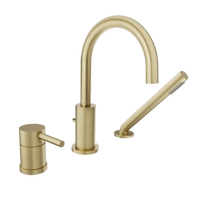 BARiL Deck Mount Roman Tub Faucets With Hand Showers item B66-1369-03-LL-150