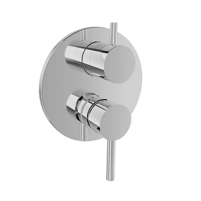 BARiL Pressure Balance Trims With Integrated Diverter Shower Faucet Trims item B66-9181-00-TT-NS