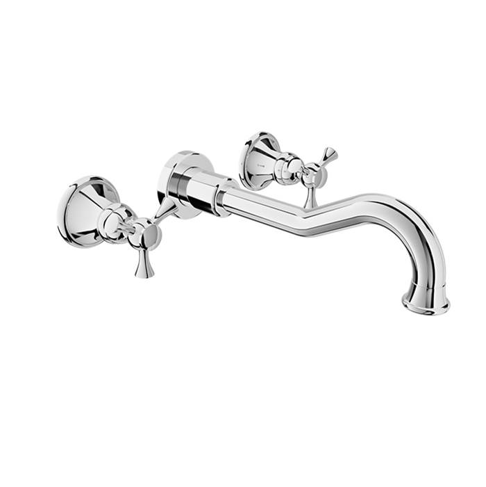 BARiL Wall Mounted Bathroom Sink Faucets item B71-8041-00L-VV-120