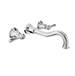 Baril - B72-8041-00L-LL-120 - Wall Mounted Bathroom Sink Faucets