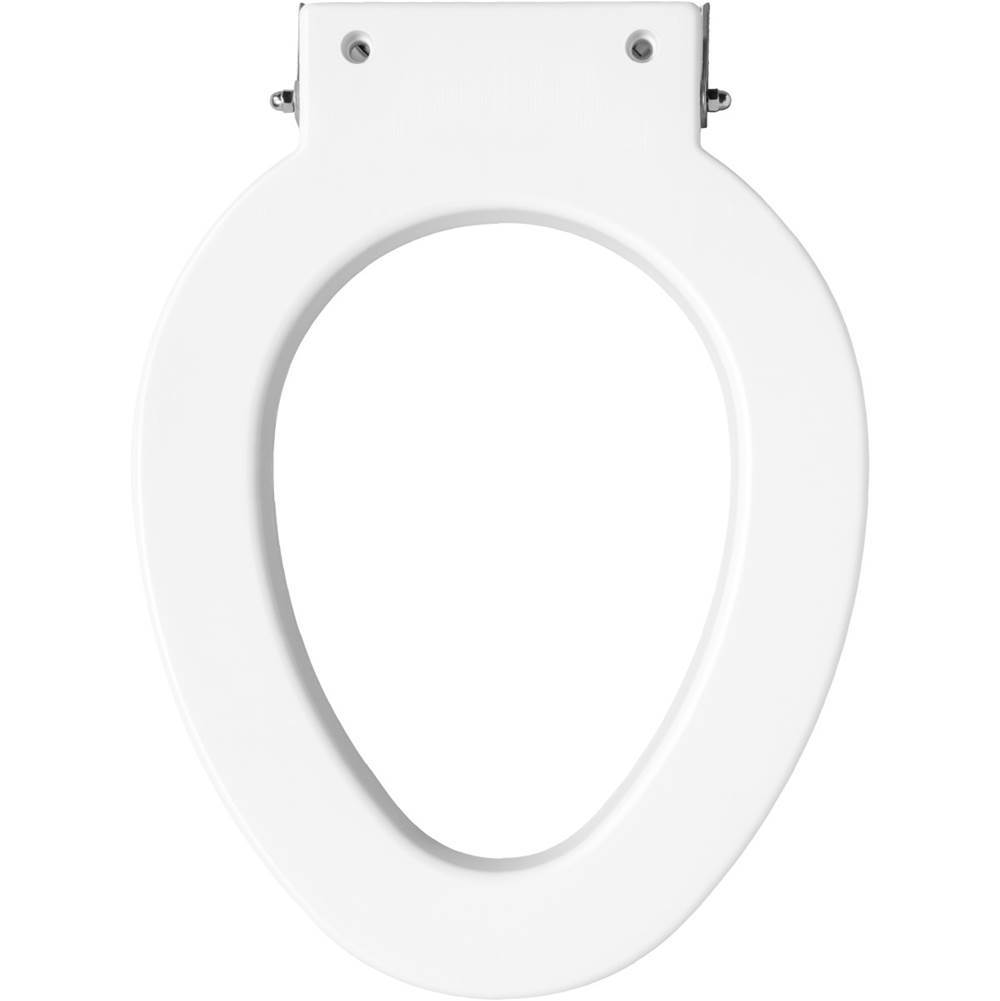 The Water ClosetBemisElongated Medic-Aid Plastic Lift Spacer in White with STA-TITE Commercial Fastening System and 4-inch