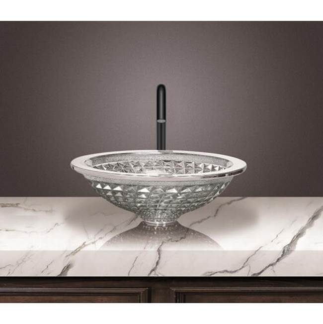 Bagno Italia Vessel Bathroom Sinks item CORALLO - Silver