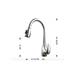 Bosco - SKU 200071 - Single Hole Kitchen Faucets