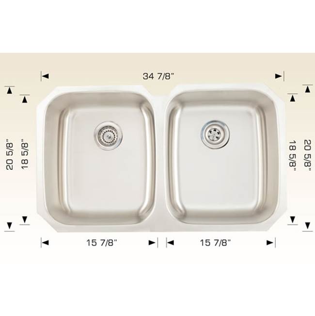 Bosco  Kitchen Sinks item SKU 207024