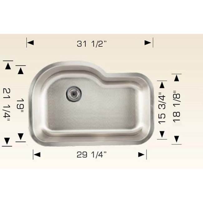 Bosco  Kitchen Sinks item SKU 207025