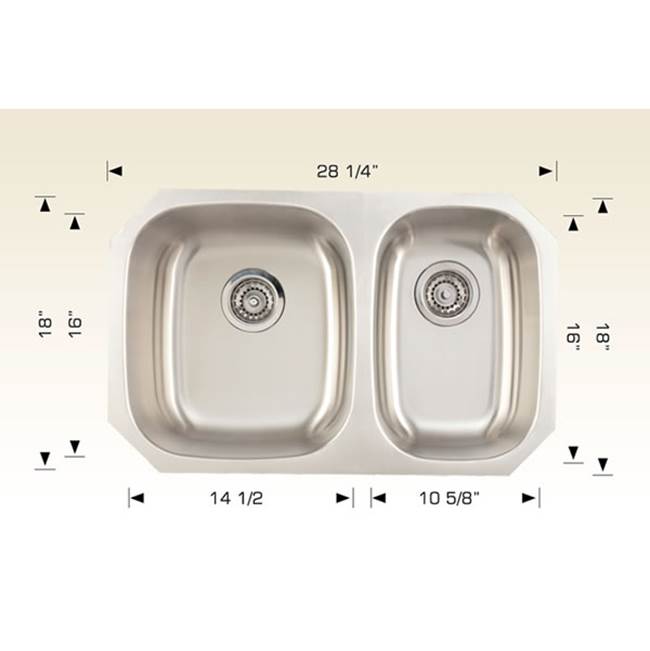 Bosco  Kitchen Sinks item SKU 207028
